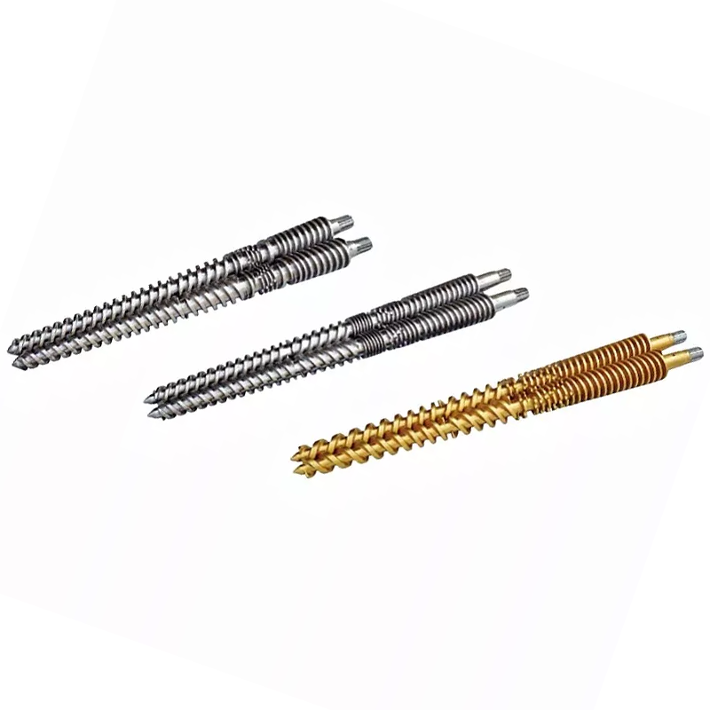 สกรูคู่ทรงกรวยแบบไม่พันกัน